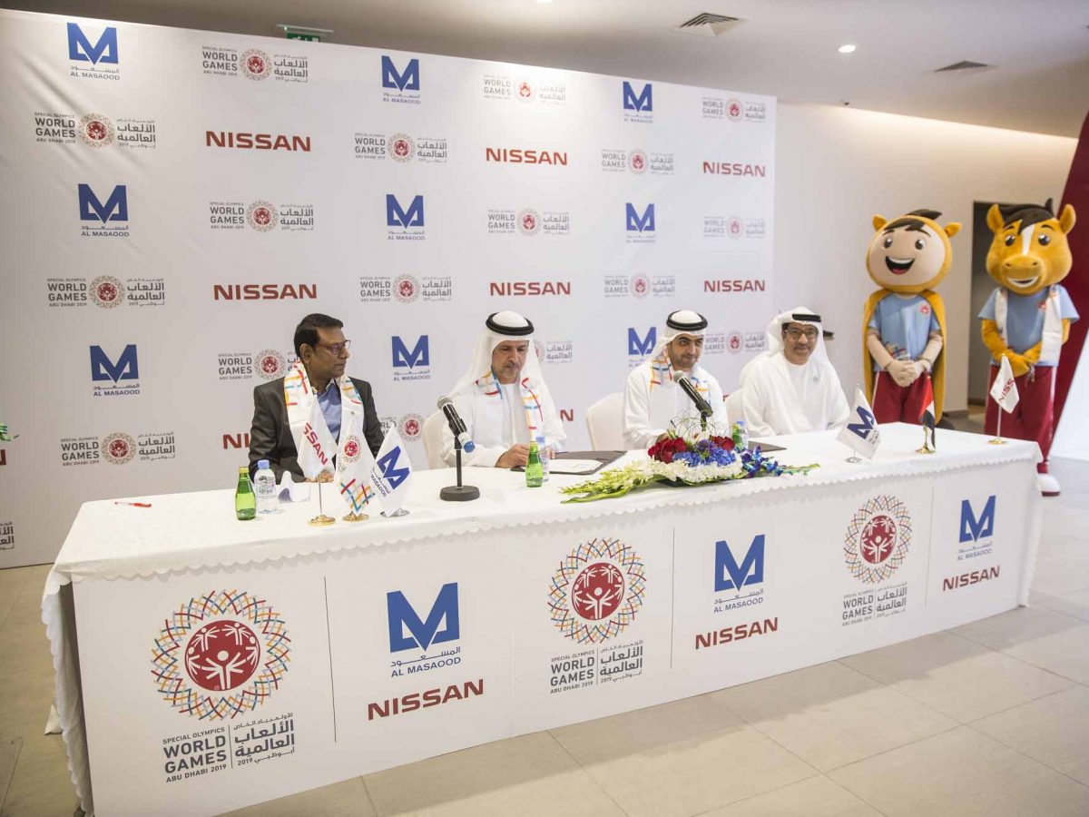 Al Masaood to supply 300 Nissan cars for Special Olympics World Games 2019 logistics